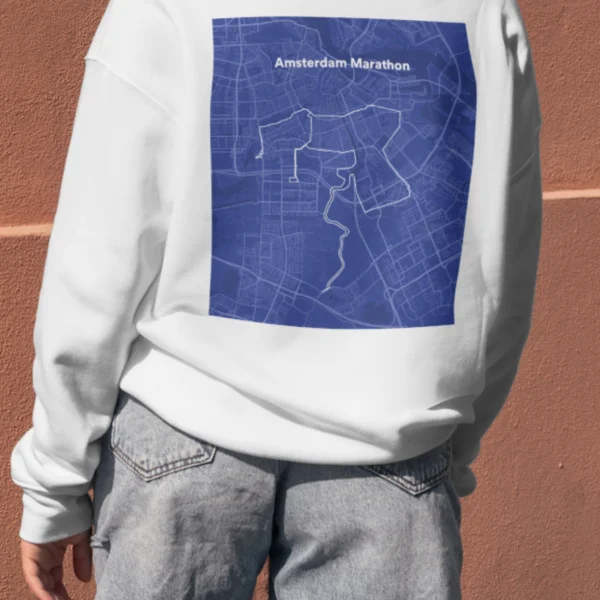 Amsterdam marathon hoodie - Afbeelding 2