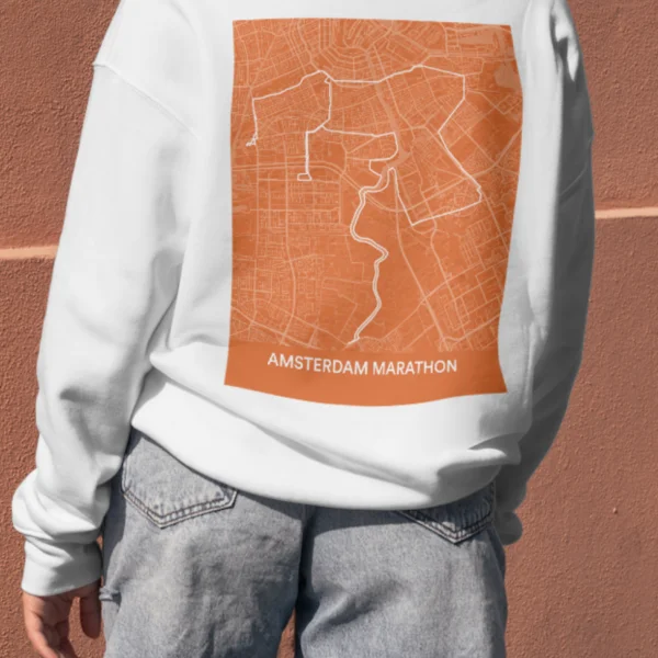 Amsterdam marathon hoodie - Afbeelding 3