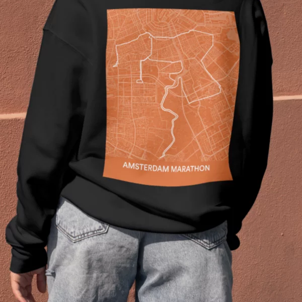 Amsterdam marathon hoodie - Afbeelding 5