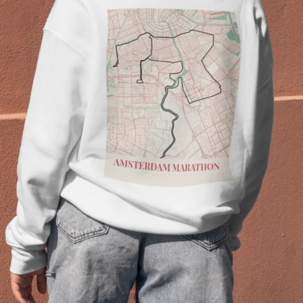 Amsterdam marathon hoodie - Afbeelding 6